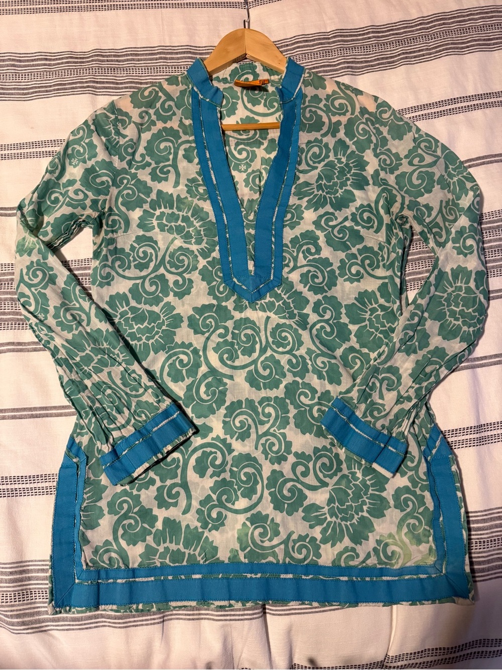 Vintage Tory Burch Floral Tunic
